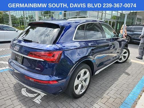 Navarra Blue Metallic 2021 Audi Q5 45 Prestige