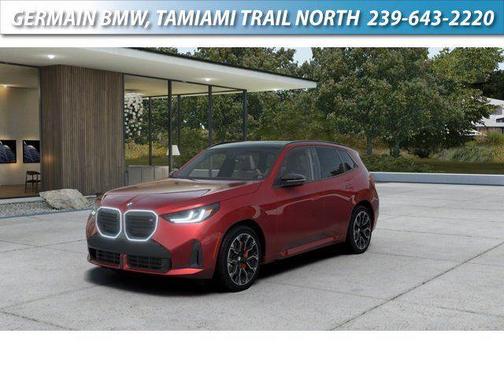 Red Metallic 2026 BMW X3 M50 xDrive