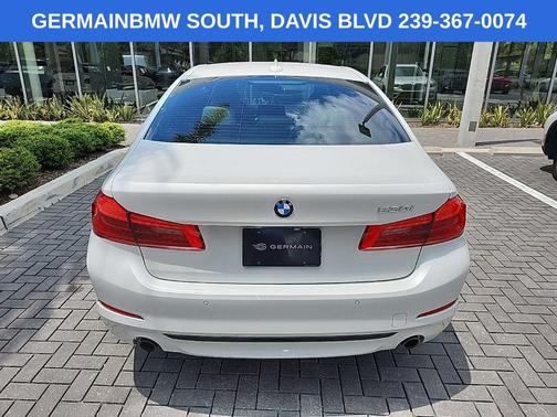 Mineral White Metallic 2019 BMW 530 i