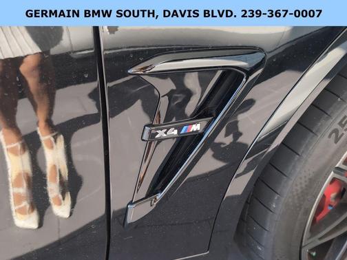 Black Sapphire Metallic 2024 BMW X4 M AWD