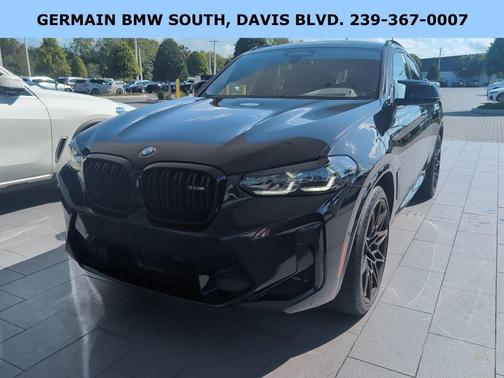 Black Sapphire Metallic 2024 BMW X4 M AWD