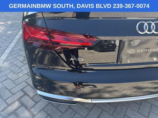 Mythos Black Metallic w/ Black Roof 2023 Audi A5 45 S line Prestige