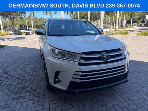 Blizzard Pearl 2019 Toyota Highlander XLE