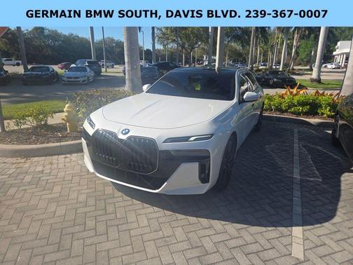 White Metallic 2025 BMW 760 760i xDrive