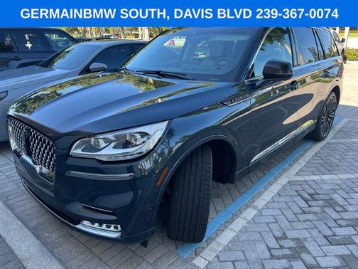 Flight Blue 2023 Lincoln Aviator Black Label AWD