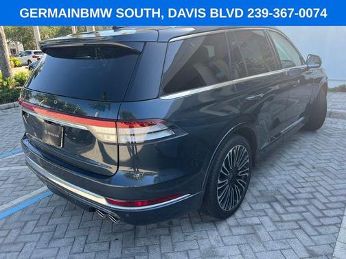 Flight Blue 2023 Lincoln Aviator Black Label AWD