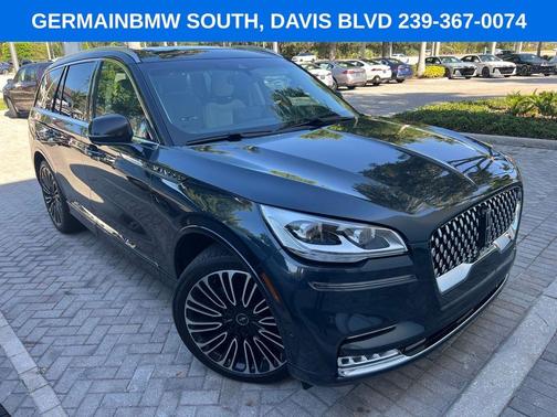 Flight Blue 2023 Lincoln Aviator Black Label AWD