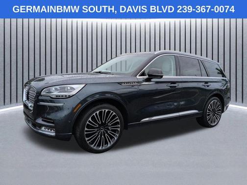 Flight Blue 2023 Lincoln Aviator Black Label AWD