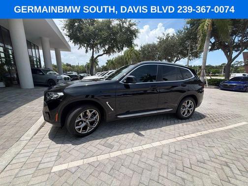 Jet Black 2024 BMW X3 sDrive30i