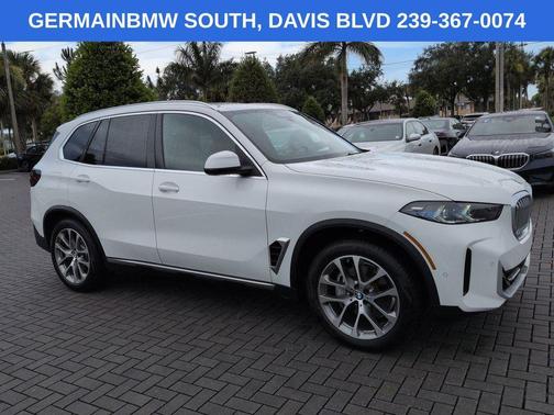 Alpine White 2024 BMW X5 xDrive40i