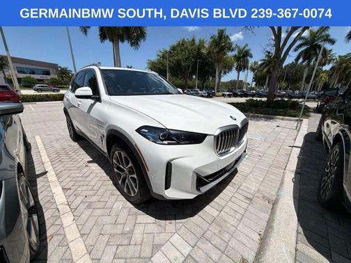 Alpine White 2024 BMW X5 xDrive40i