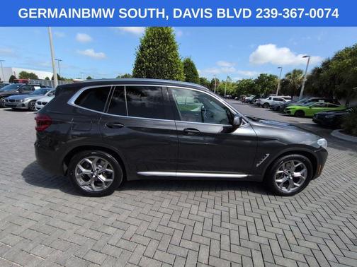 Dark Graphite Metallic 2021 BMW X3 sDrive30i