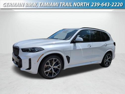 Mineral White Metallic 2026 BMW X5 PHEV xDrive50e