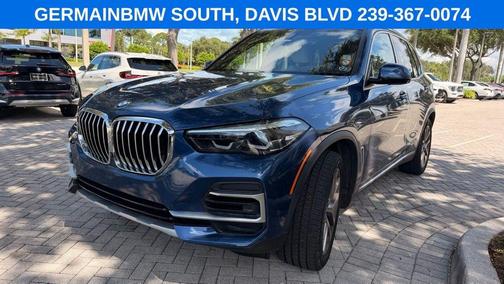 Phytonic Blue Metallic 2022 BMW X5 xDrive40i