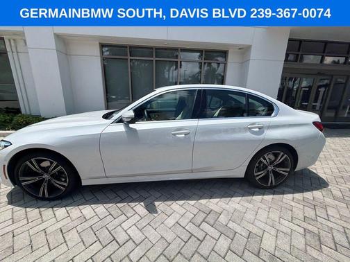 Mineral White Metallic 2024 BMW 330 i
