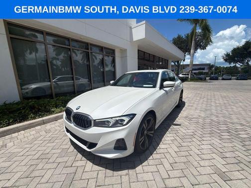 Mineral White Metallic 2024 BMW 330 i