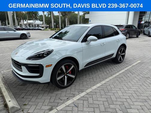 Carrara White Metallic 2022 Porsche Macan S