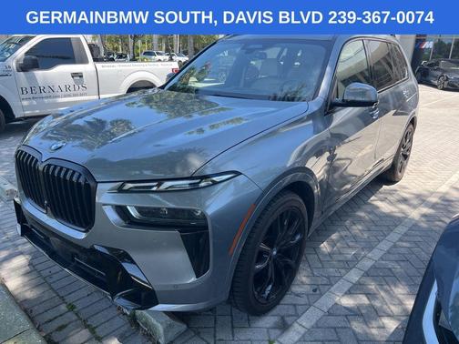 Skyscraper Gray Metallic 2024 BMW X7 xDrive40i