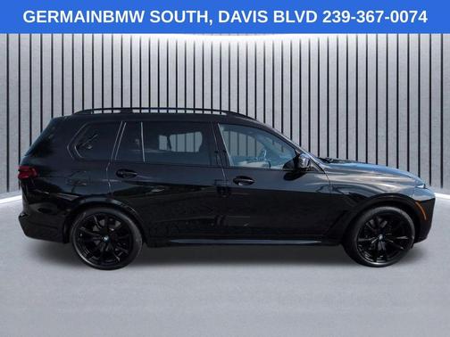 Black Sapphire Metallic 2024 BMW X7 M60i