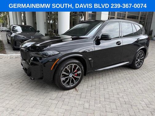 Black Sapphire Metallic 2024 BMW X5 PHEV xDrive50e