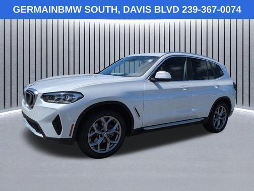 Mineral White Metallic 2024 BMW X3 xDrive30i