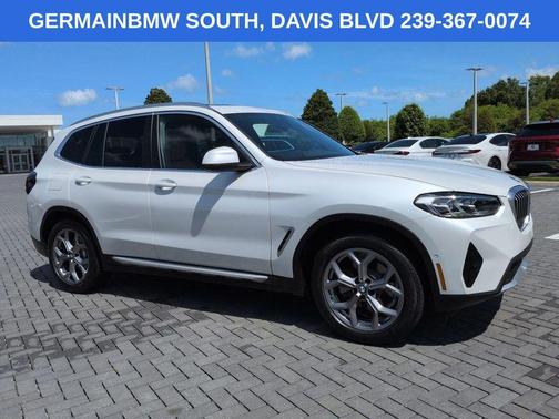 Mineral White Metallic 2024 BMW X3 xDrive30i