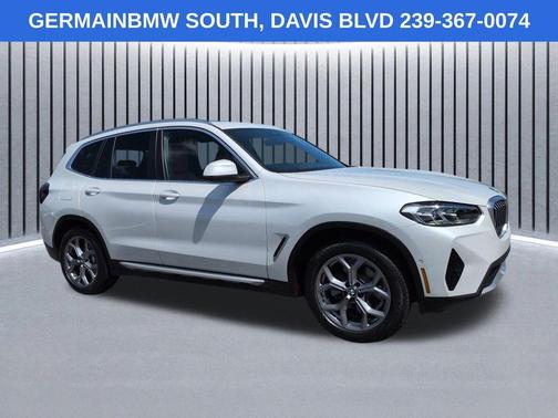 Mineral White Metallic 2024 BMW X3 xDrive30i