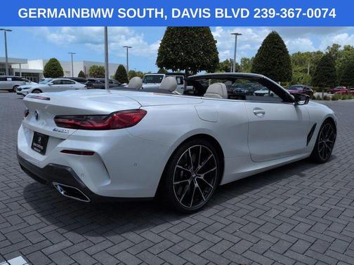 Mineral White Metallic 2024 BMW M850 i xDrive