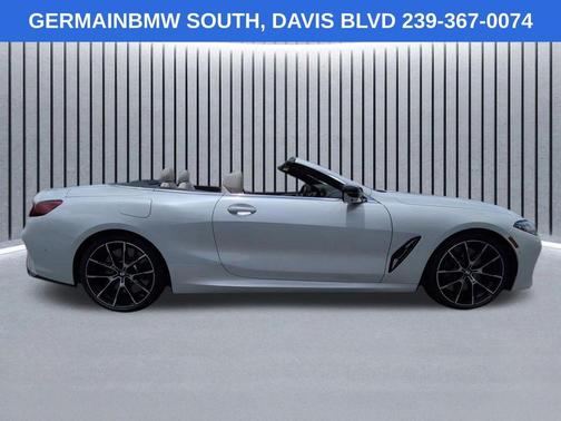 Mineral White Metallic 2024 BMW M850 i xDrive