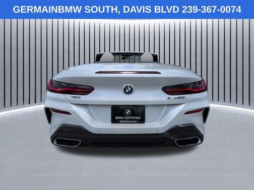 Mineral White Metallic 2024 BMW M850 i xDrive