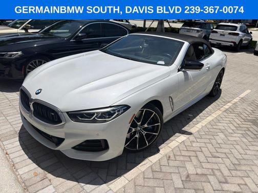 White Metallic 2024 BMW M850 i xDrive