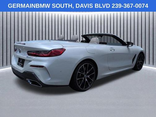 Mineral White Metallic 2024 BMW M850 i xDrive