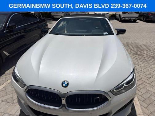 White Metallic 2024 BMW M850 i xDrive