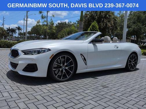 Mineral White Metallic 2024 BMW M850 i xDrive