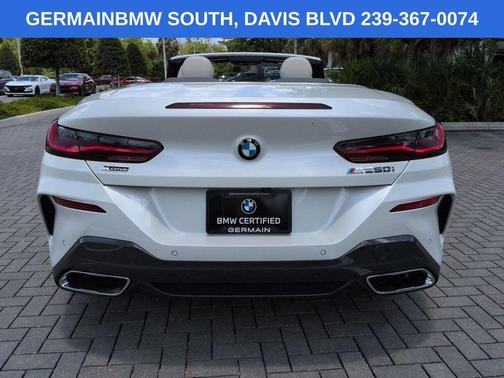 Mineral White Metallic 2024 BMW M850 i xDrive
