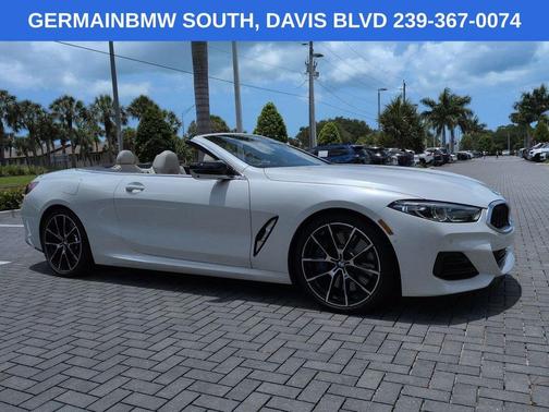 Mineral White Metallic 2024 BMW M850 i xDrive