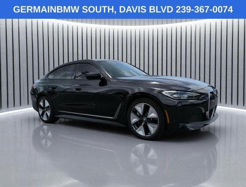 Black Sapphire Metallic 2023 BMW i4 Gran Coupe eDrive35