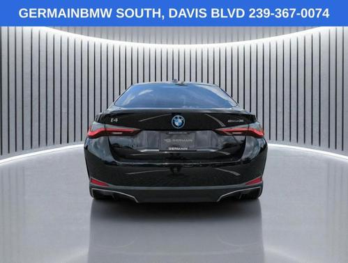 Black Sapphire Metallic 2023 BMW i4 Gran Coupe eDrive35
