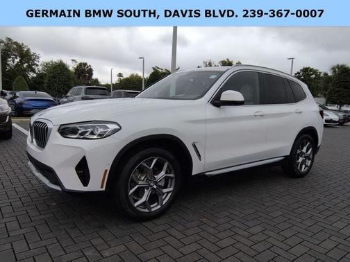 Alpine White 2023 BMW X3 xDrive30i