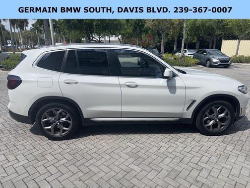 Alpine White 2023 BMW X3 xDrive30i