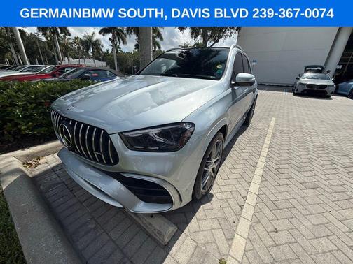 Silver 2024 Mercedes-Benz AMG GLE 63 S