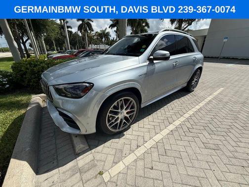 Silver 2024 Mercedes-Benz AMG GLE 63 S