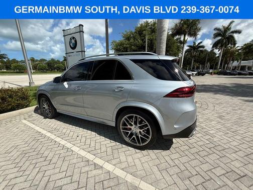 Silver 2024 Mercedes-Benz AMG GLE 63 S