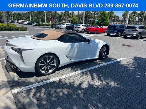 Ultra White 2022 Lexus LC 500 Base
