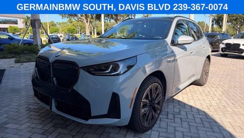 Gray Metallic 2025 BMW X3 30 xDrive