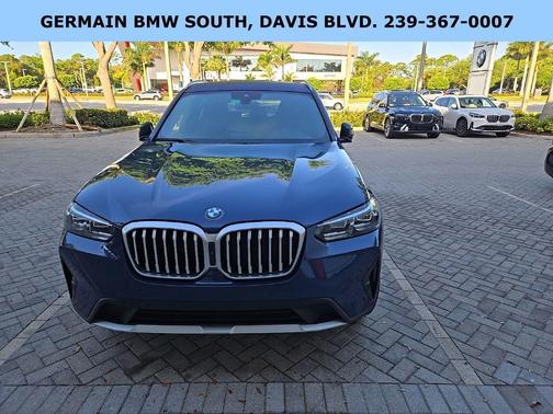 Phytonic Blue Metallic 2023 BMW X3 sDrive30i