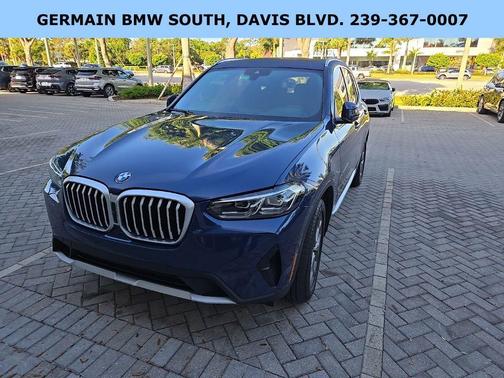 Phytonic Blue Metallic 2023 BMW X3 sDrive30i