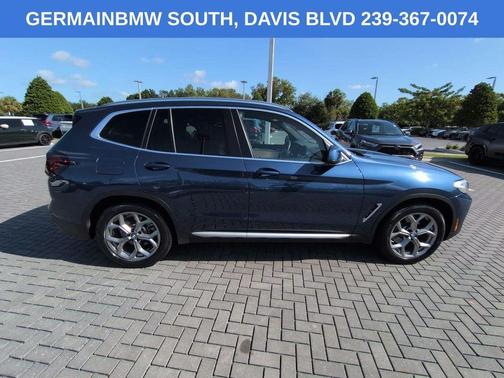 Phytonic Blue Metallic 2022 BMW X3 sDrive30i
