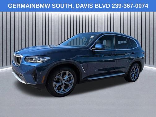 Phytonic Blue Metallic 2022 BMW X3 sDrive30i