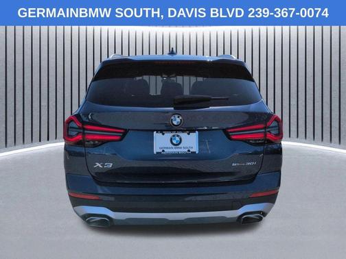 Phytonic Blue Metallic 2022 BMW X3 sDrive30i